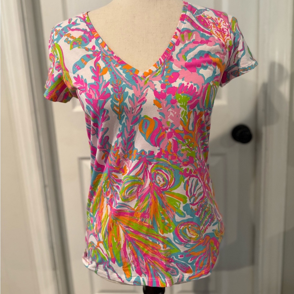 Lilly Pulitzer Women's Michele Top Size Small - Picture 3 of 7